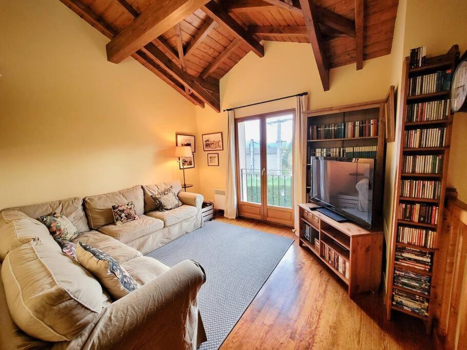 Apartmán Le Nid Du Bouvreuil Angoustrine Exteriér fotografie