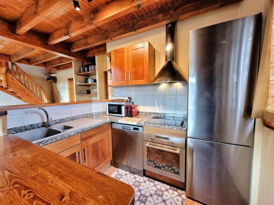 Apartmán Le Nid Du Bouvreuil Angoustrine Exteriér fotografie